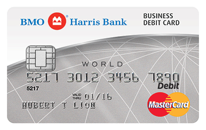 bmo harris bank debit checking mastercard account bmoharris learn personal